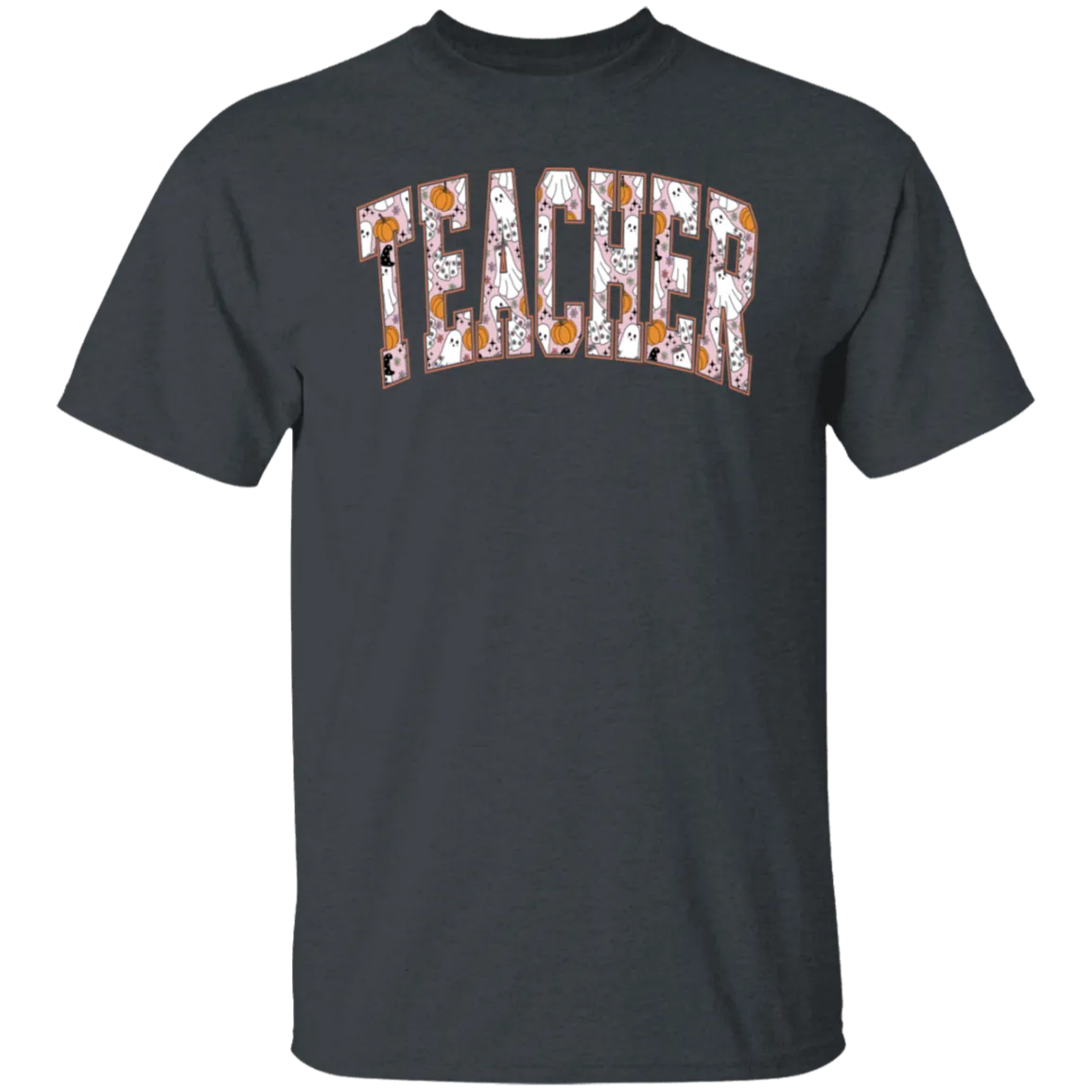 Trendy Halloween Fall T-Shirt – Perfect for Spooky Teachers!