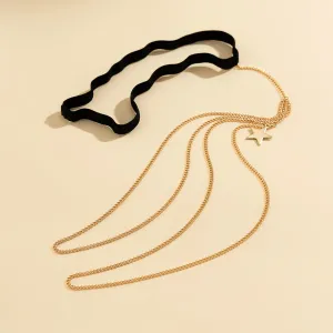 Trendy Layered Star Charm Elastic Thigh Leg Chain