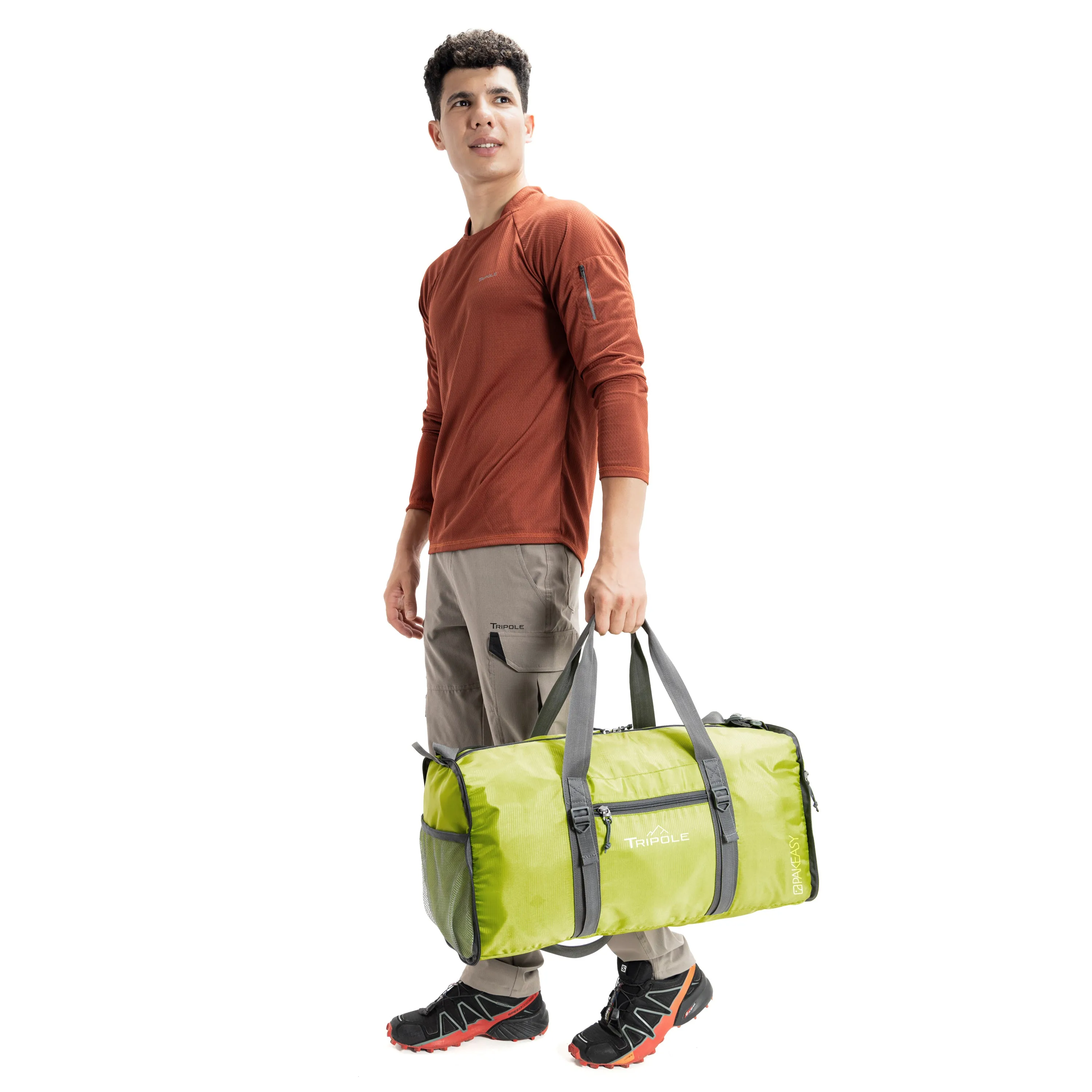 Tripole PAKEasy Foldable Duffel Bag | Portable Bag for Traveling | 40 Litres