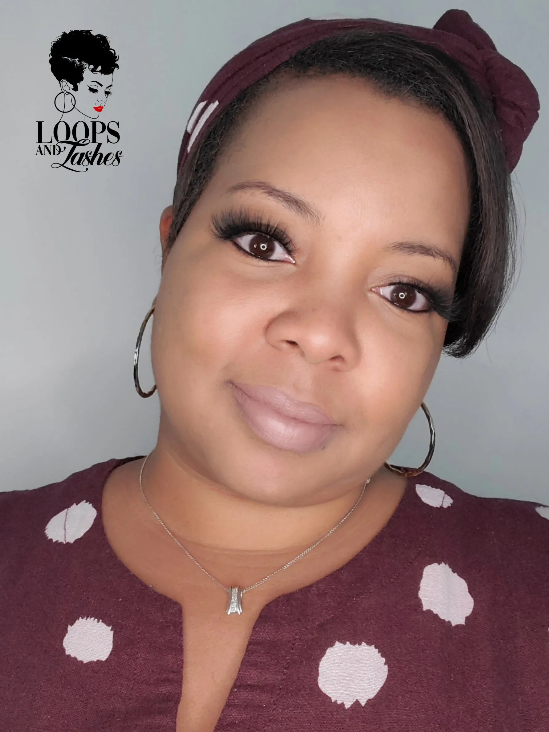Two-Tone Dimpled Hoops