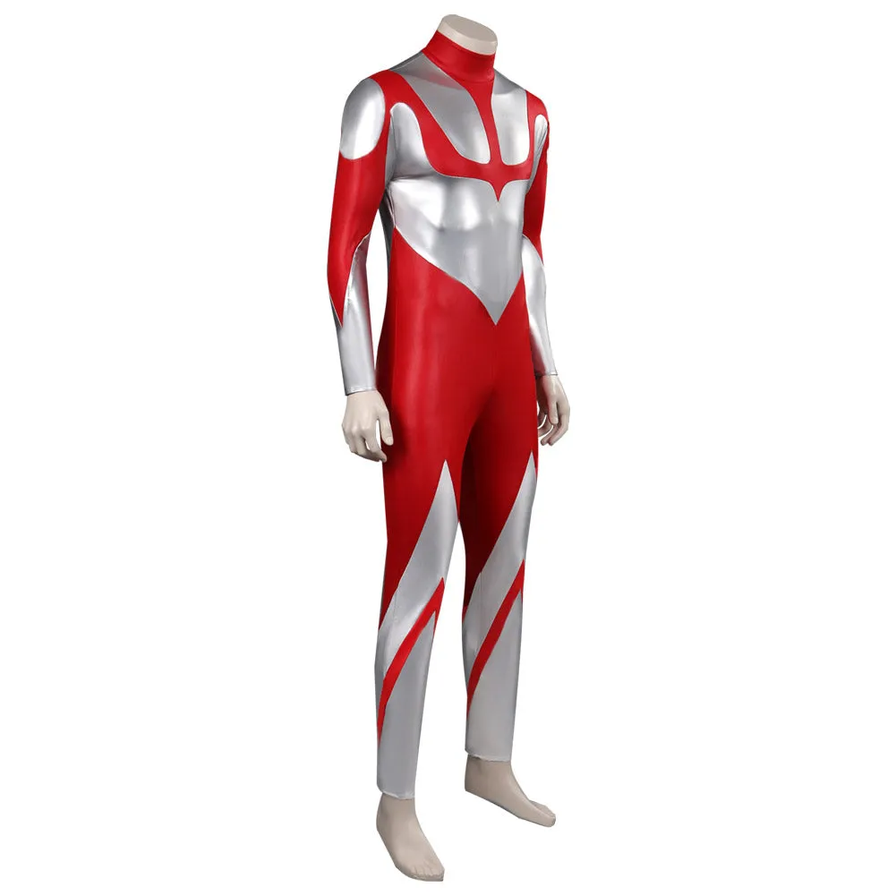 Ultraman Cosplay Costume Yellow Jumpsuit Outfits Halloween Carnival Suit