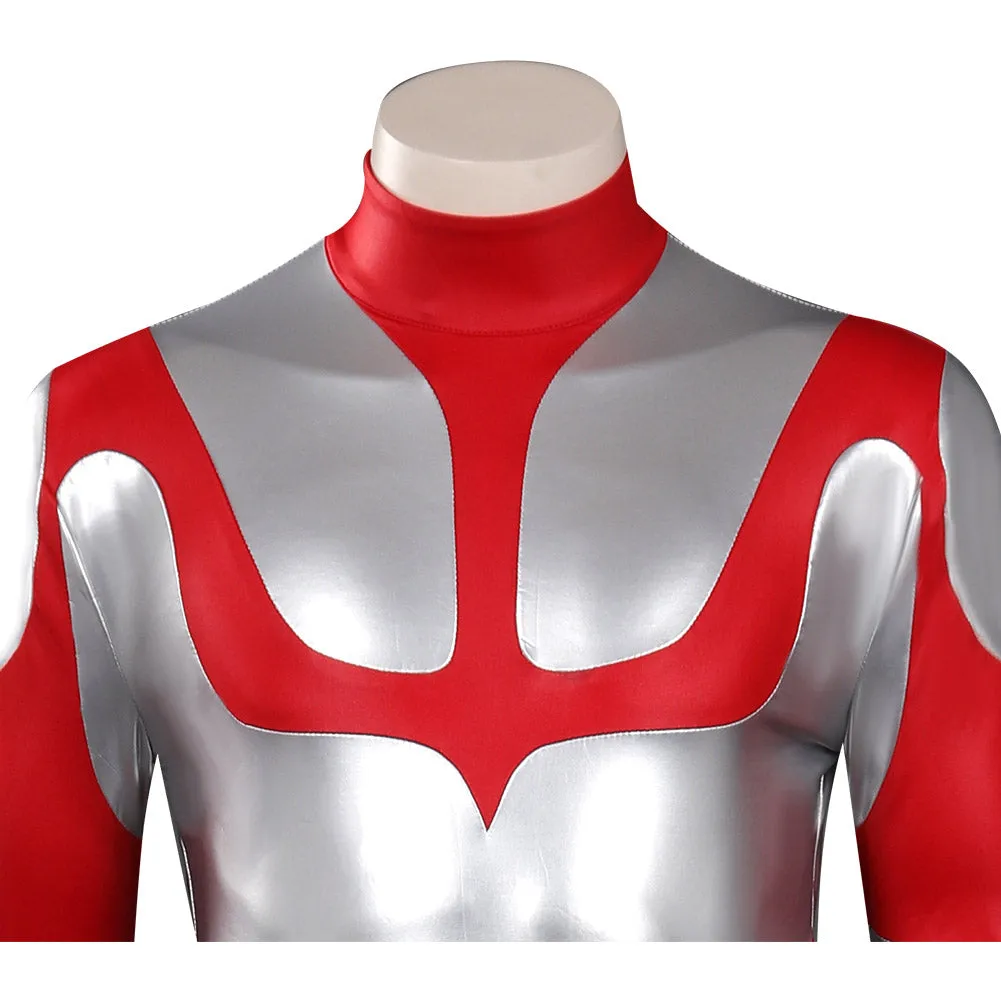 Ultraman Cosplay Costume Yellow Jumpsuit Outfits Halloween Carnival Suit