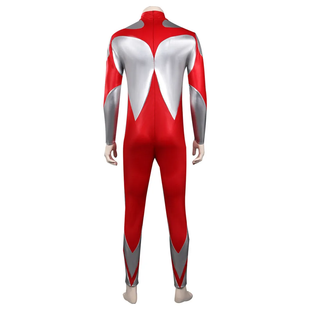 Ultraman Cosplay Costume Yellow Jumpsuit Outfits Halloween Carnival Suit