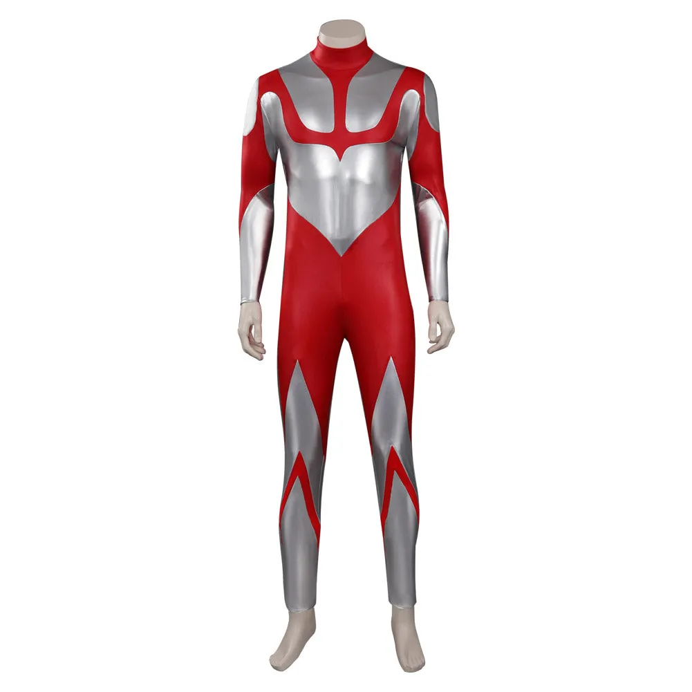 Ultraman Cosplay Costume Yellow Jumpsuit Outfits Halloween Carnival Suit