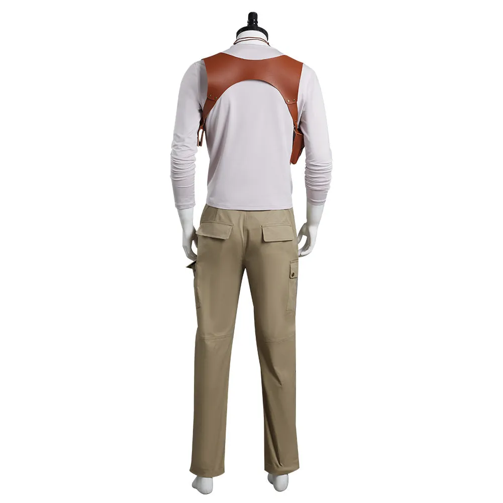 Uncharted Nathan Drake Outfits Cosplay Costume Halloween Carnival Suit