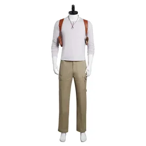 Uncharted Nathan Drake Outfits Cosplay Costume Halloween Carnival Suit