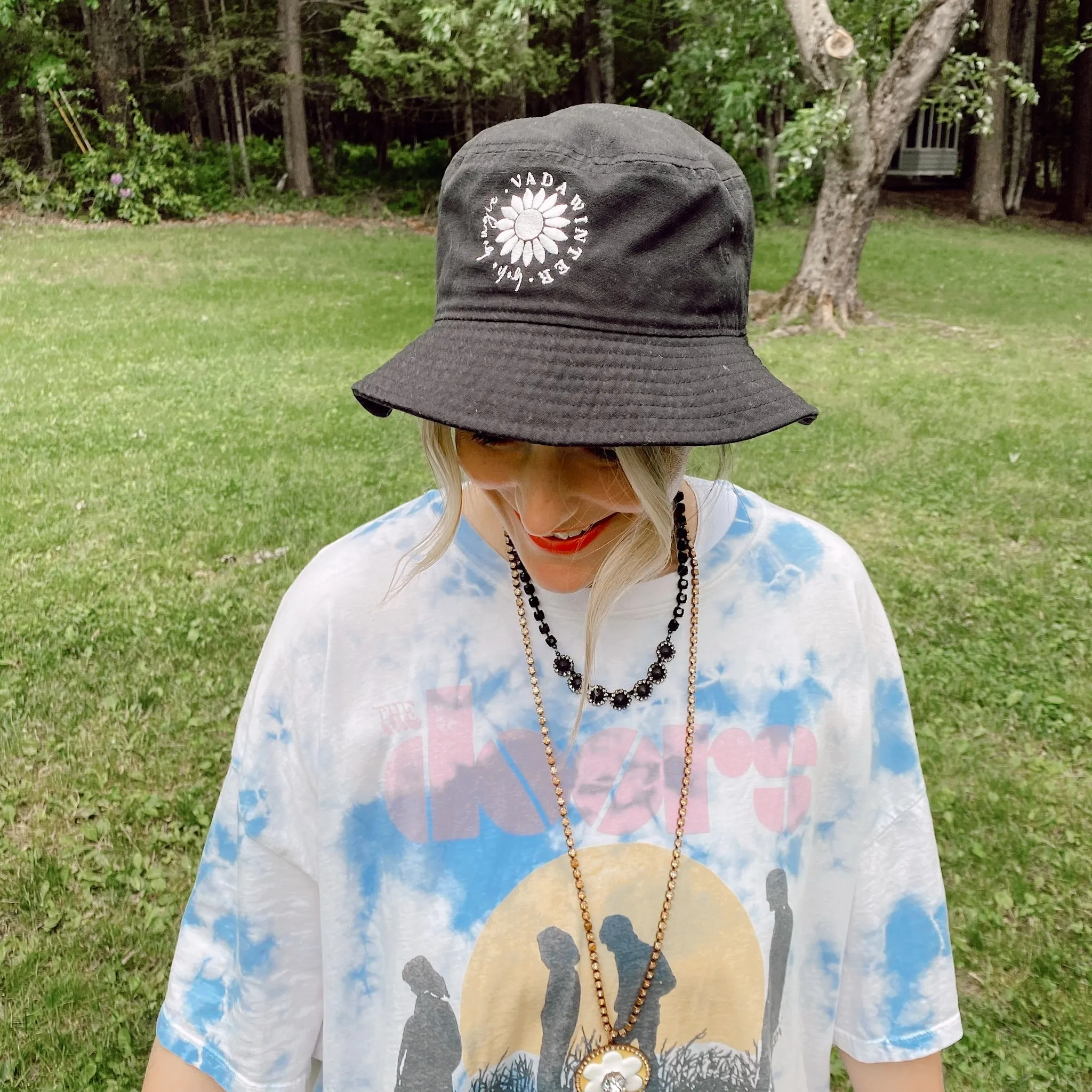 vada winter boho bougie bucket hat
