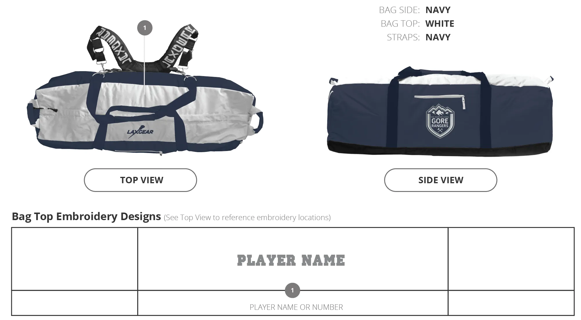 Vail Mountain School Navy Mega