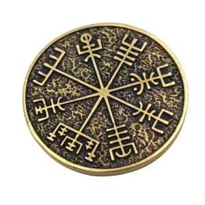 Vegvisir custom EDC coin