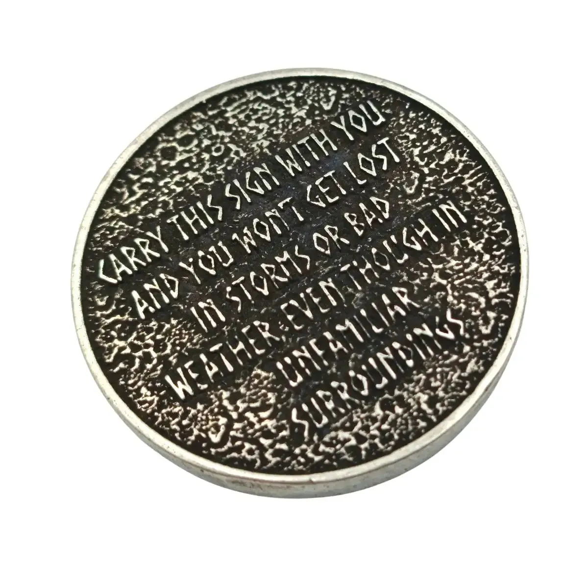 Vegvisir custom EDC coin