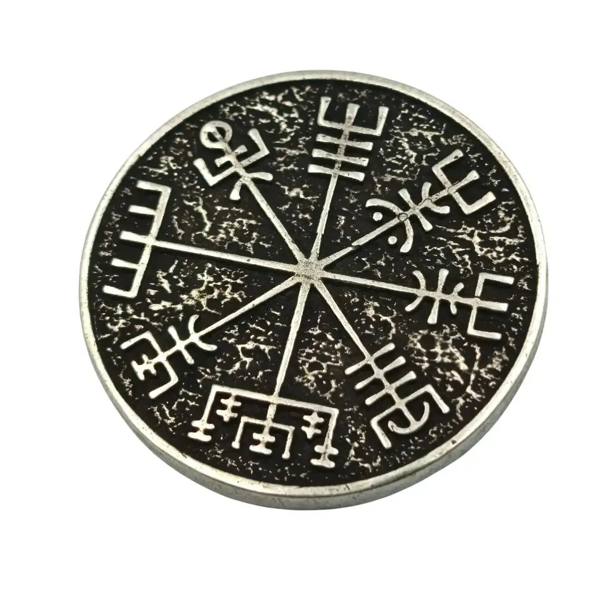 Vegvisir custom EDC coin