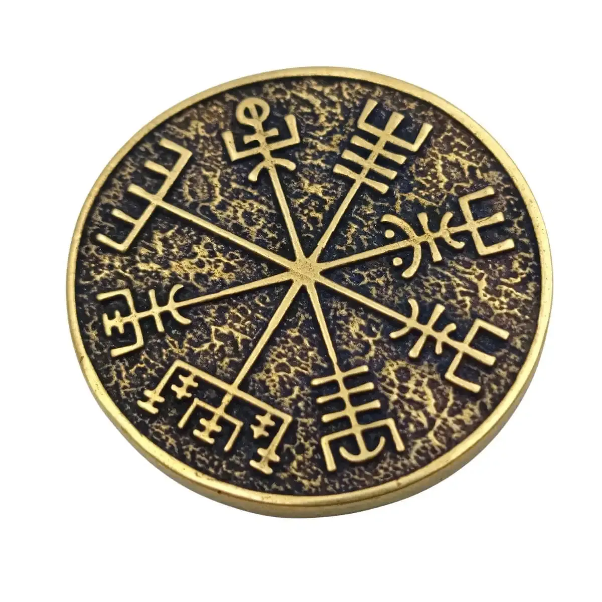 Vegvisir custom EDC coin
