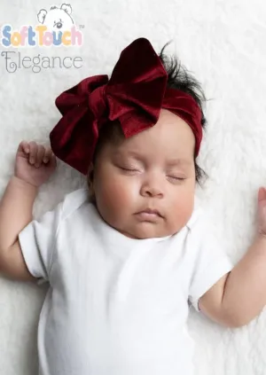 Velour Bowed Headband