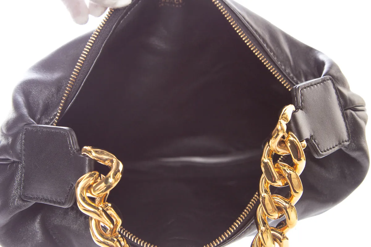 Versace Black Hobo