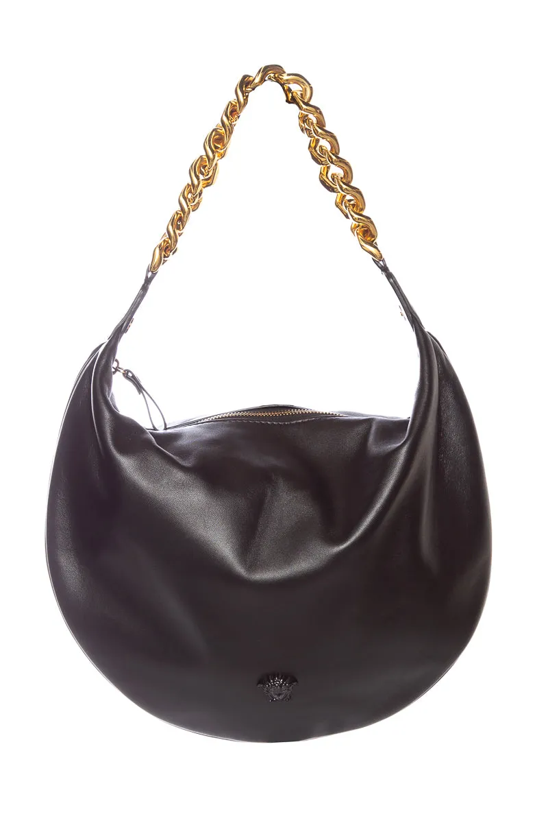 Versace Black Hobo