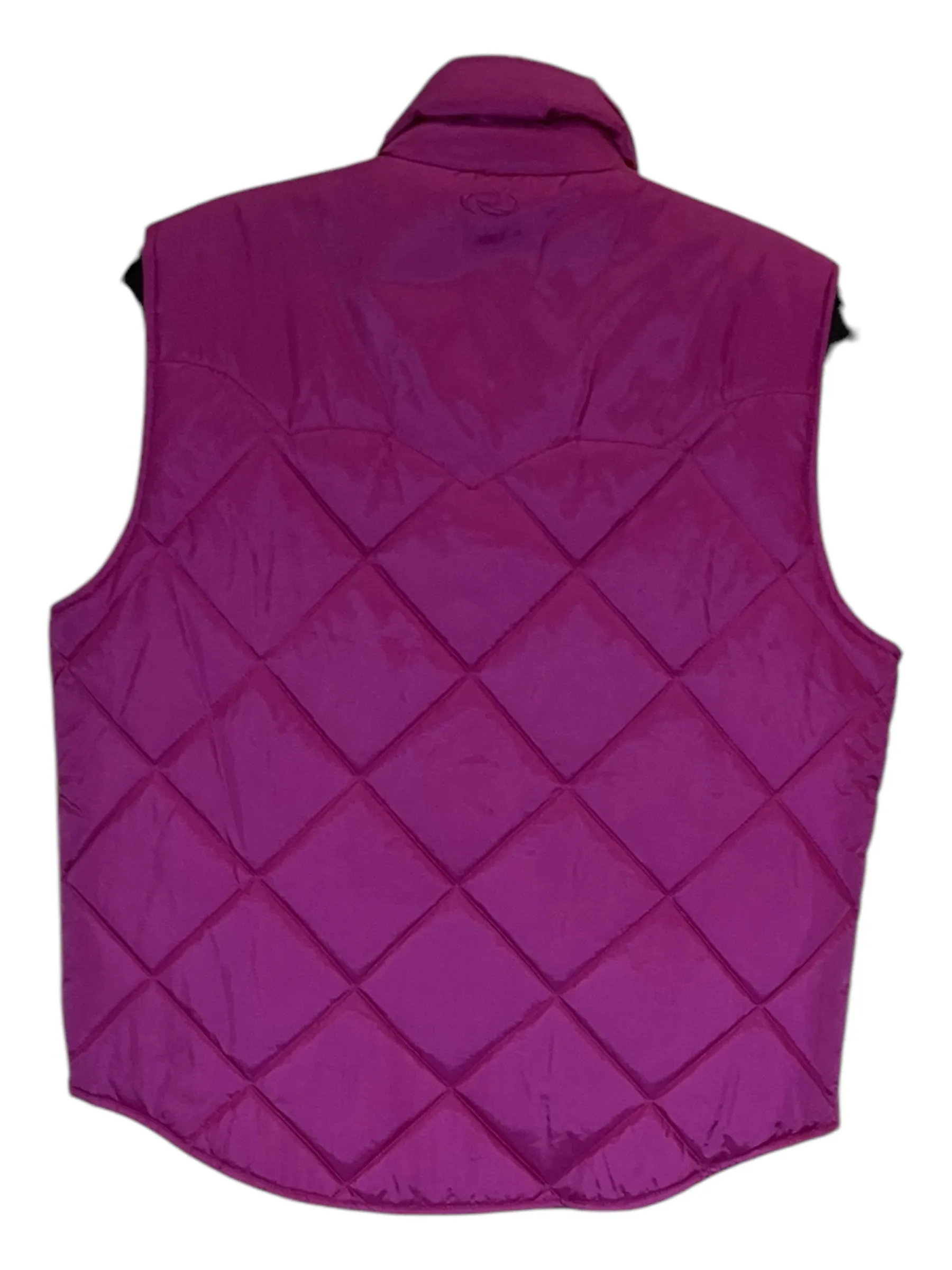 Vest Puffer & Quilted By Roper In Pink, Size: M