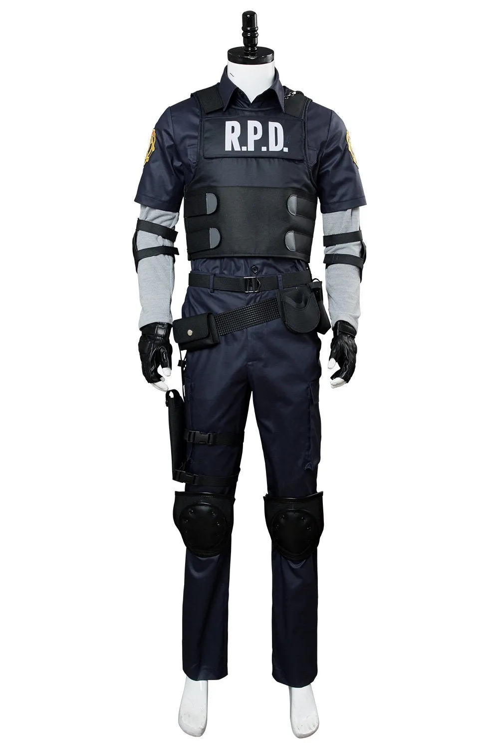 Video Game Resident Evil 2 Remake Re Leon Scott Kennedy Outfit Cosplay Costume