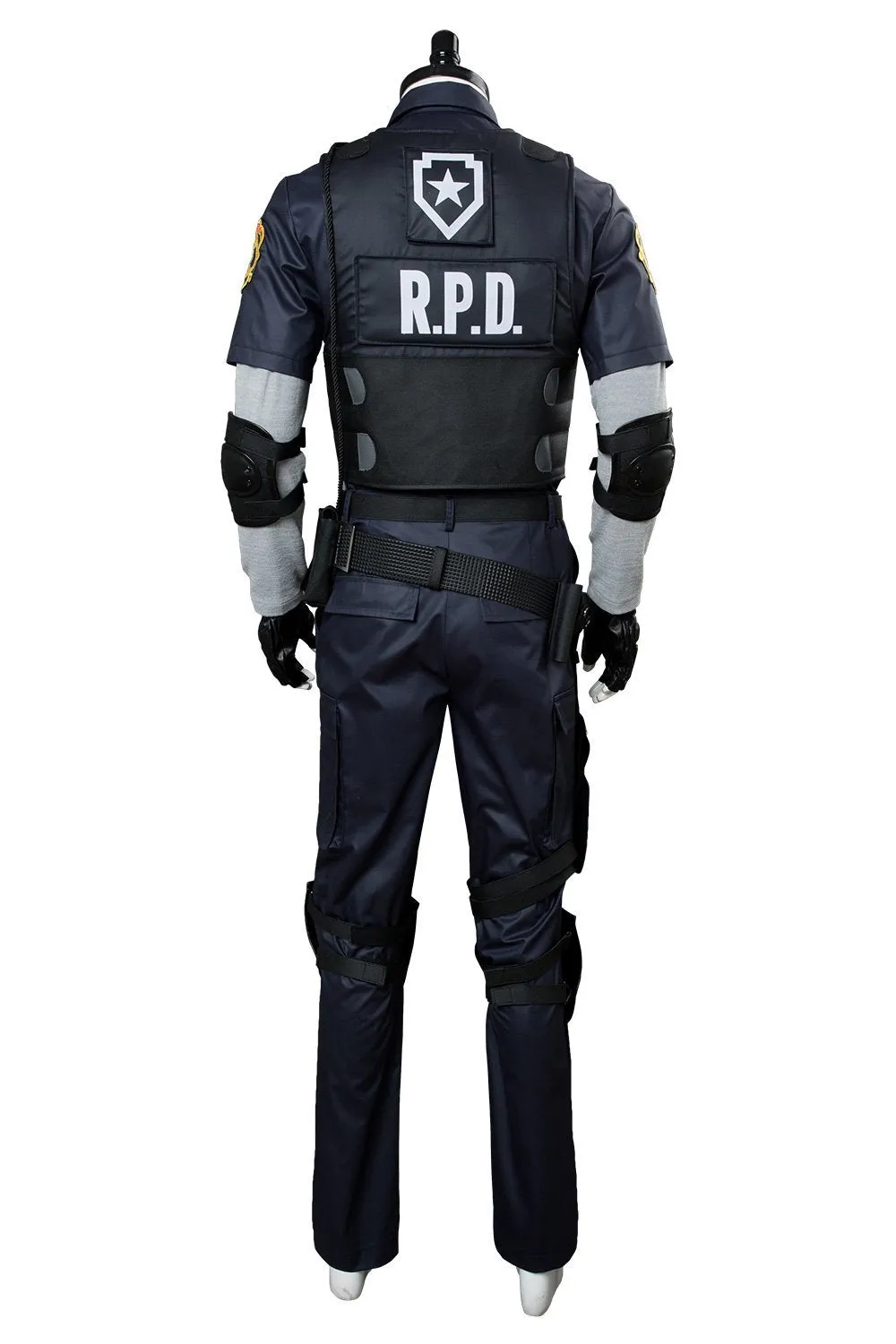 Video Game Resident Evil 2 Remake Re Leon Scott Kennedy Outfit Cosplay Costume