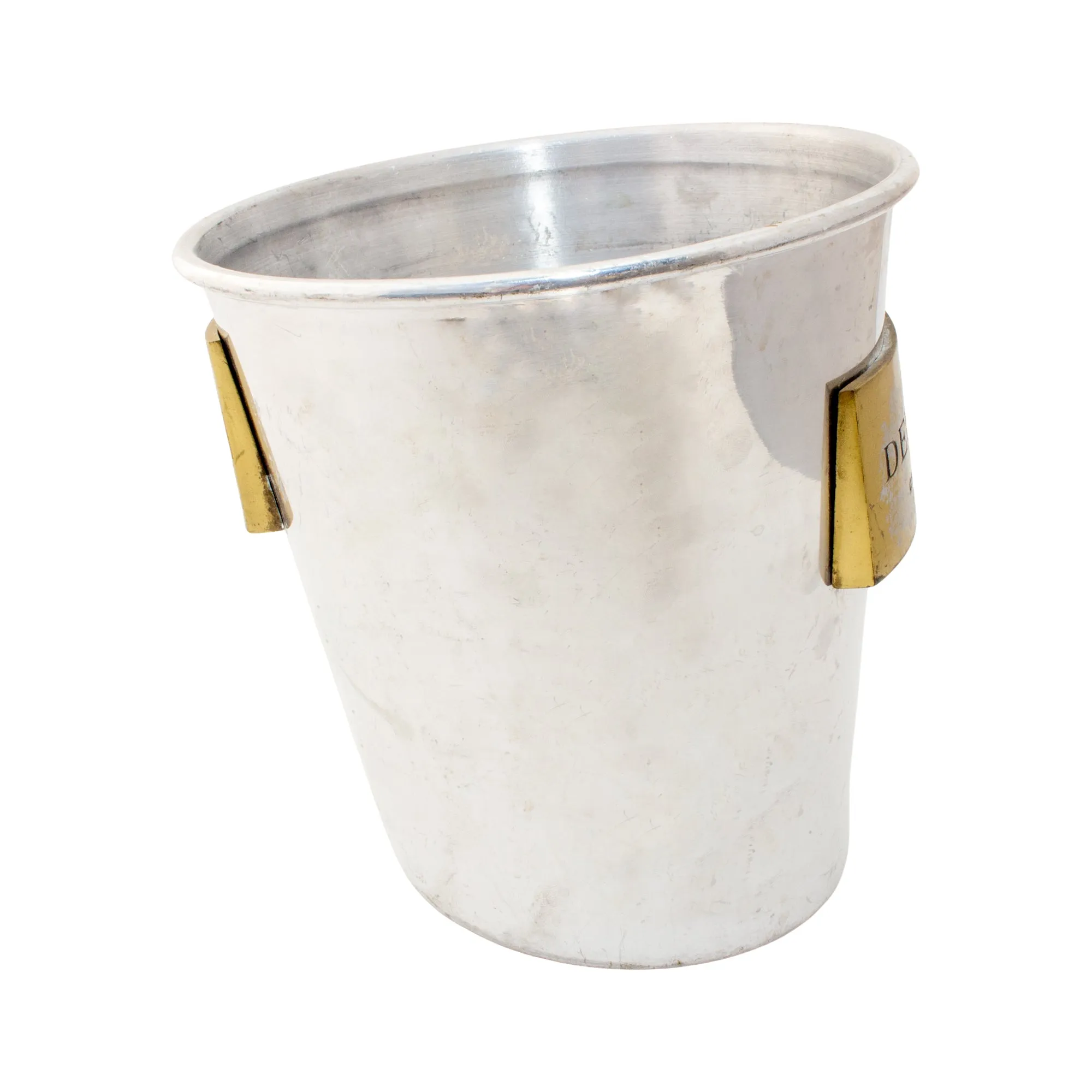 Vintage French Metal Ice Bucket | Deutz Label