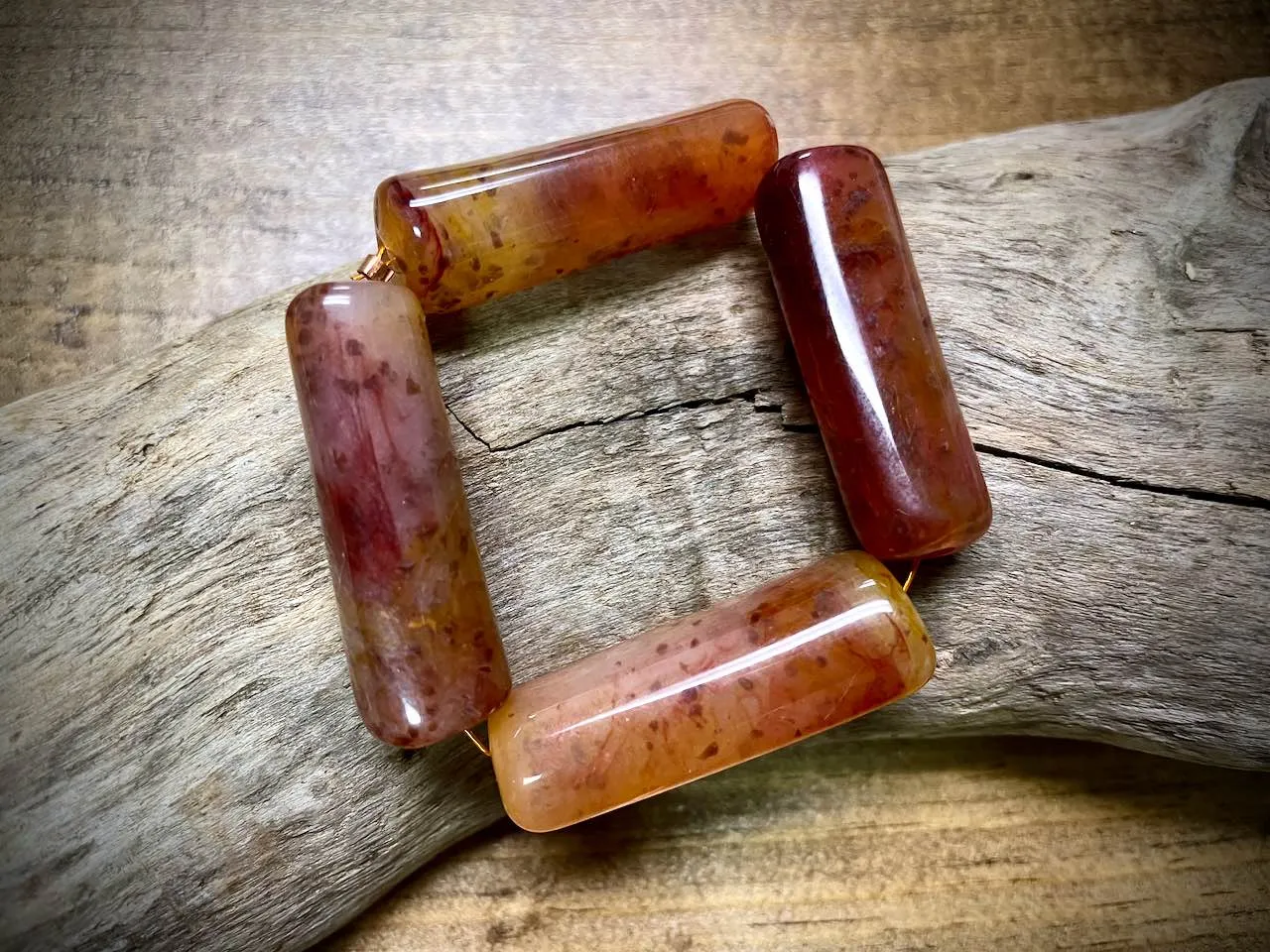 Vintage Plastic Bead Strand
