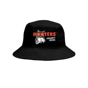 Virginity Rocks x Hooters Black Bucket Hat