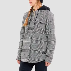 Volcom Insulated Flannel Jacket Moonbeam - Womens