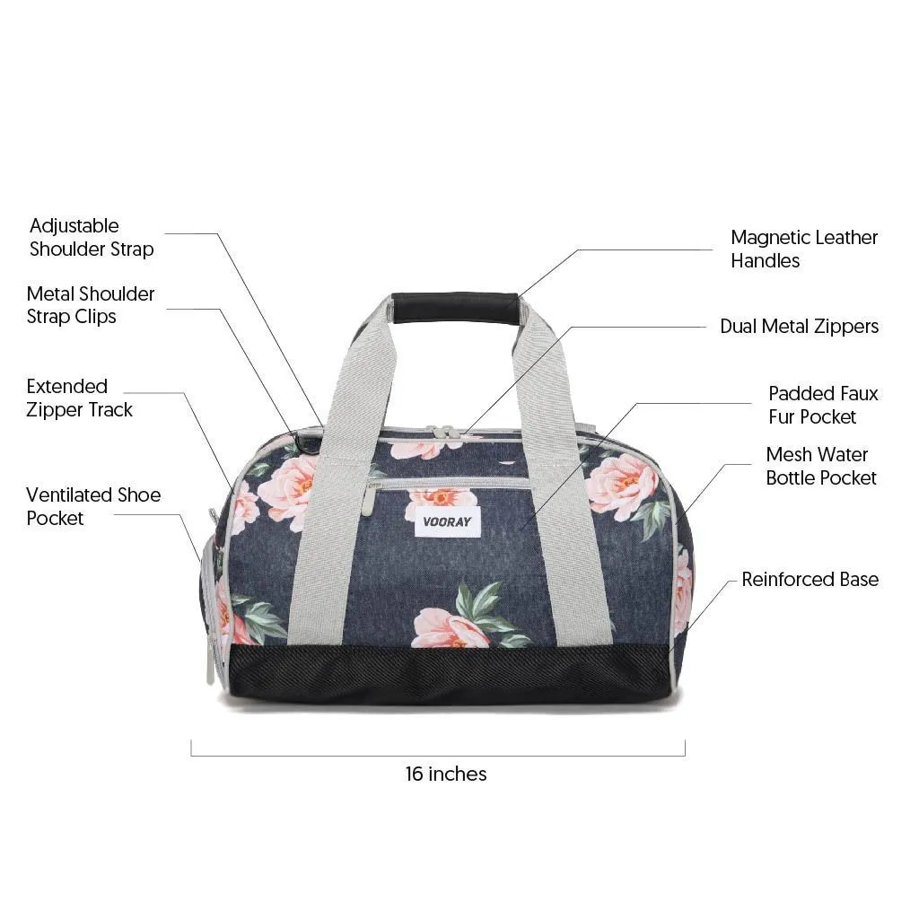 Vooray Burner Gym Duffel - Rose Navy