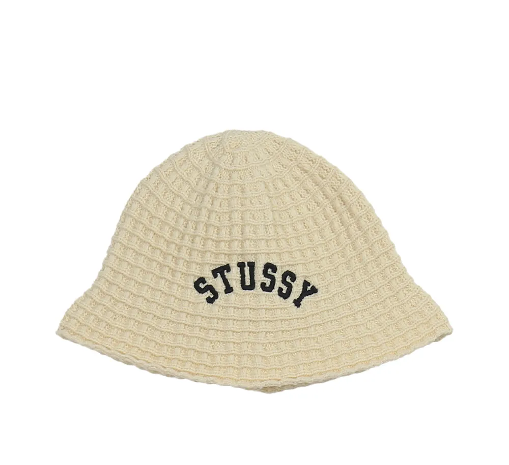 Waffle Knit Bucket Hat