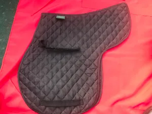 wessex black full/cob numnah FREE POSTAGE