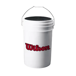 Wilson 6 Gallon White Bucket w/ Lid