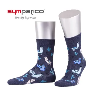 Woman's Soft Socks "Llama"