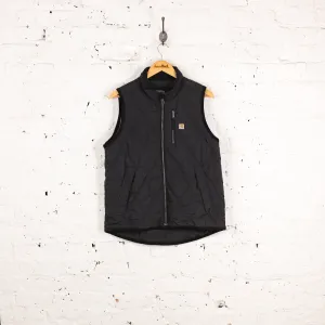 Women's Carhartt Quilted Gilet Jacket - Black - Women's M