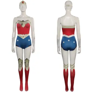 Wonder Woman Diana Prince Cosplay Costume Outfits Halloween Carnival Suit