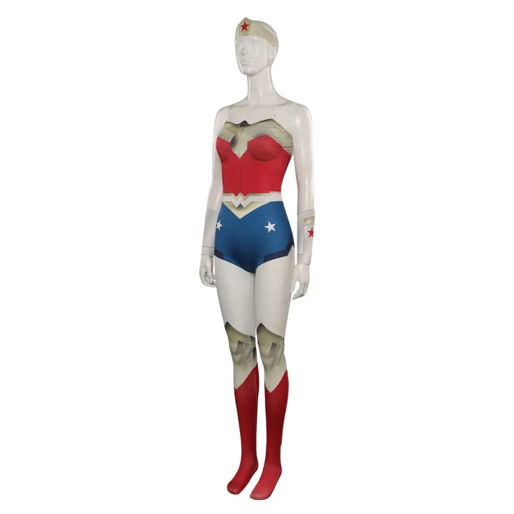 Wonder Woman Diana Prince Cosplay Costume Outfits Halloween Carnival Suit