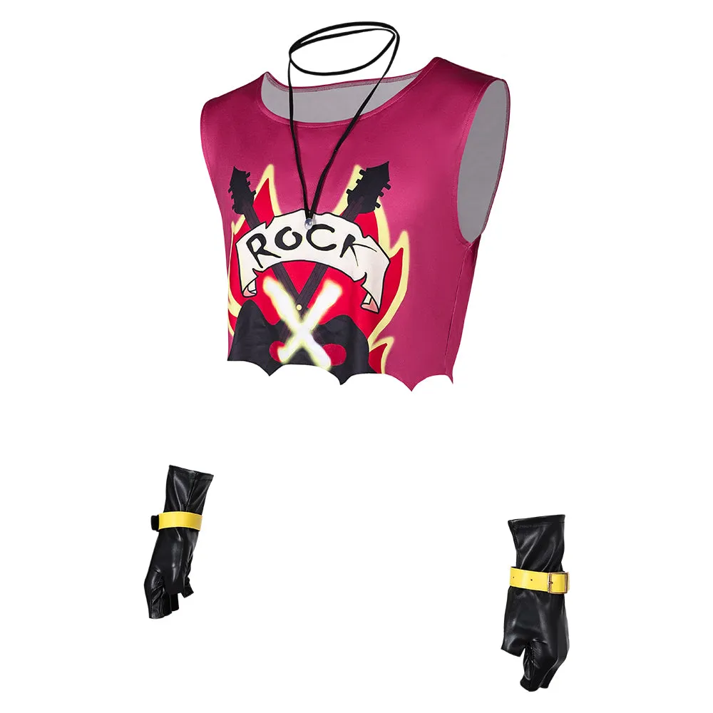 X-Men '97 Remy LeBeau Gambit TV Character Purple Top Cosplay Costume Outfits Halloween Carnival Suit