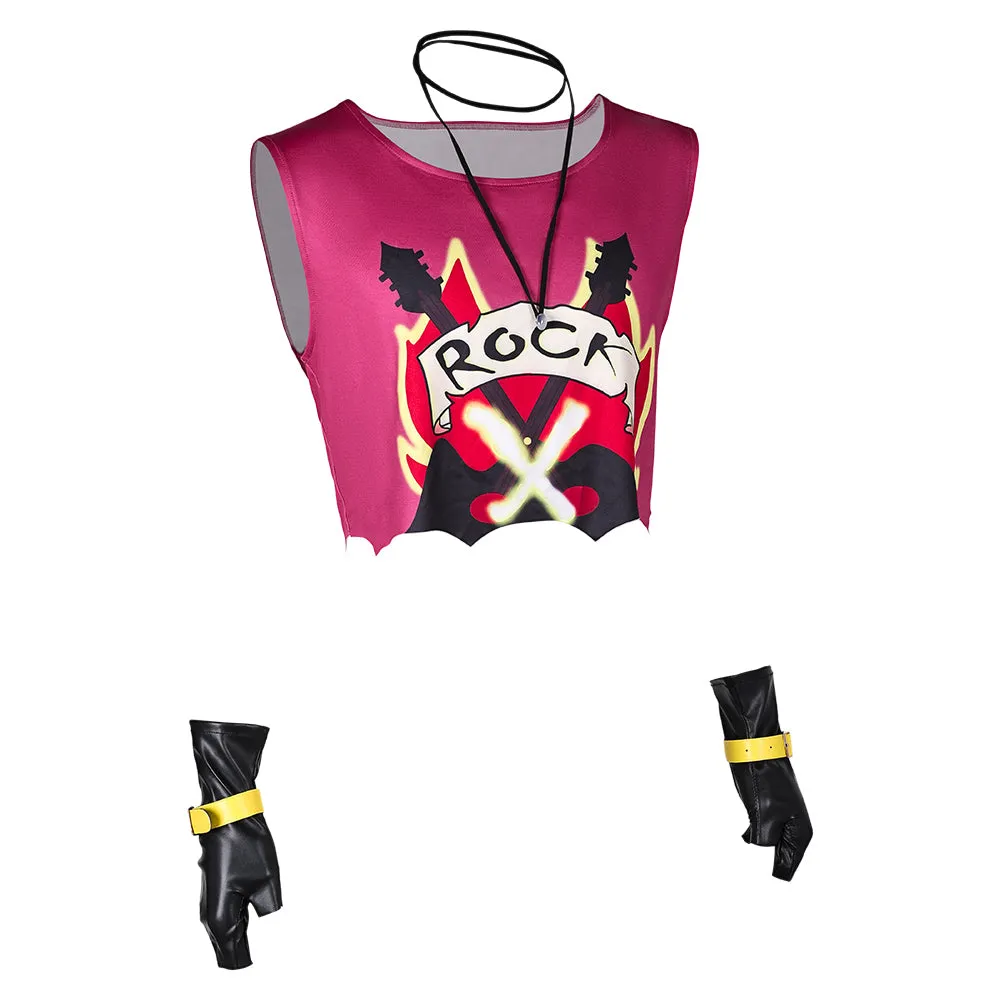 X-Men '97 Remy LeBeau Gambit TV Character Purple Top Cosplay Costume Outfits Halloween Carnival Suit