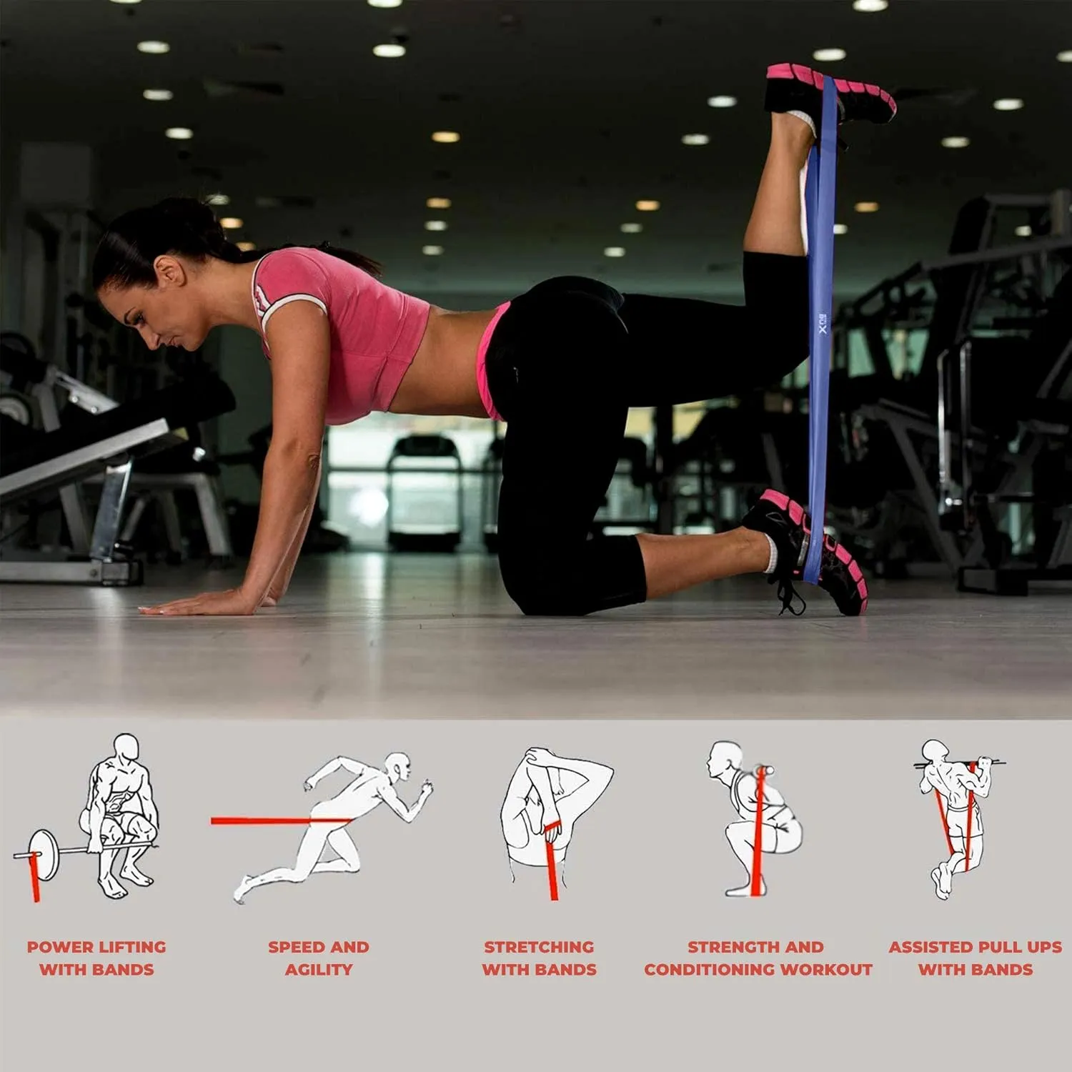 Xn8 Resistance Bands Single Layer