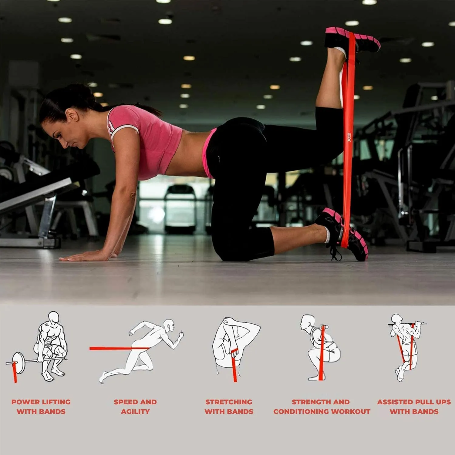 Xn8 Resistance Bands Single Layer