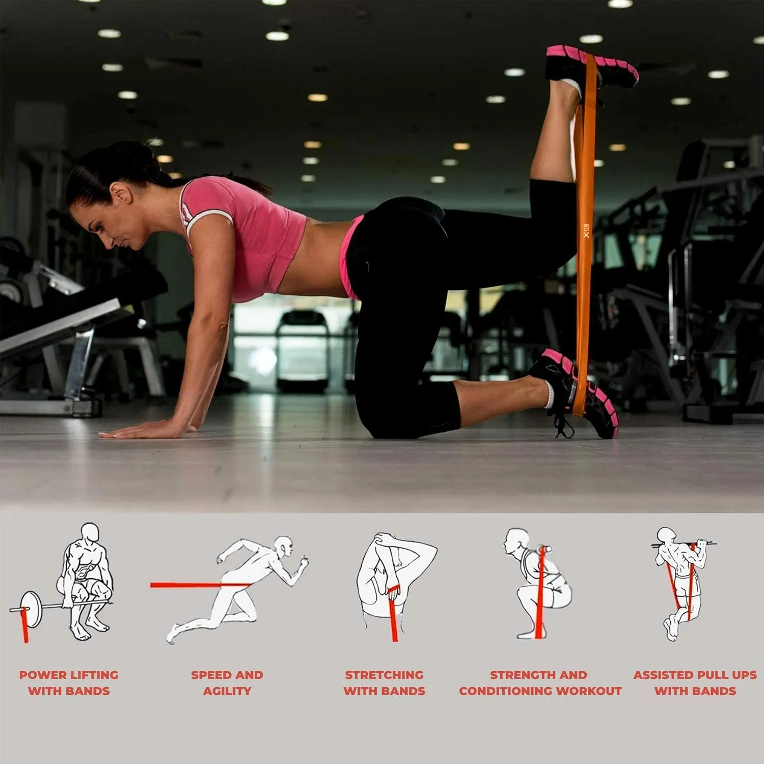 Xn8 Resistance Bands Single Layer