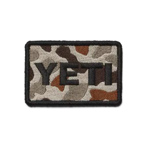 YETI Logo Wetlands Camo Patch