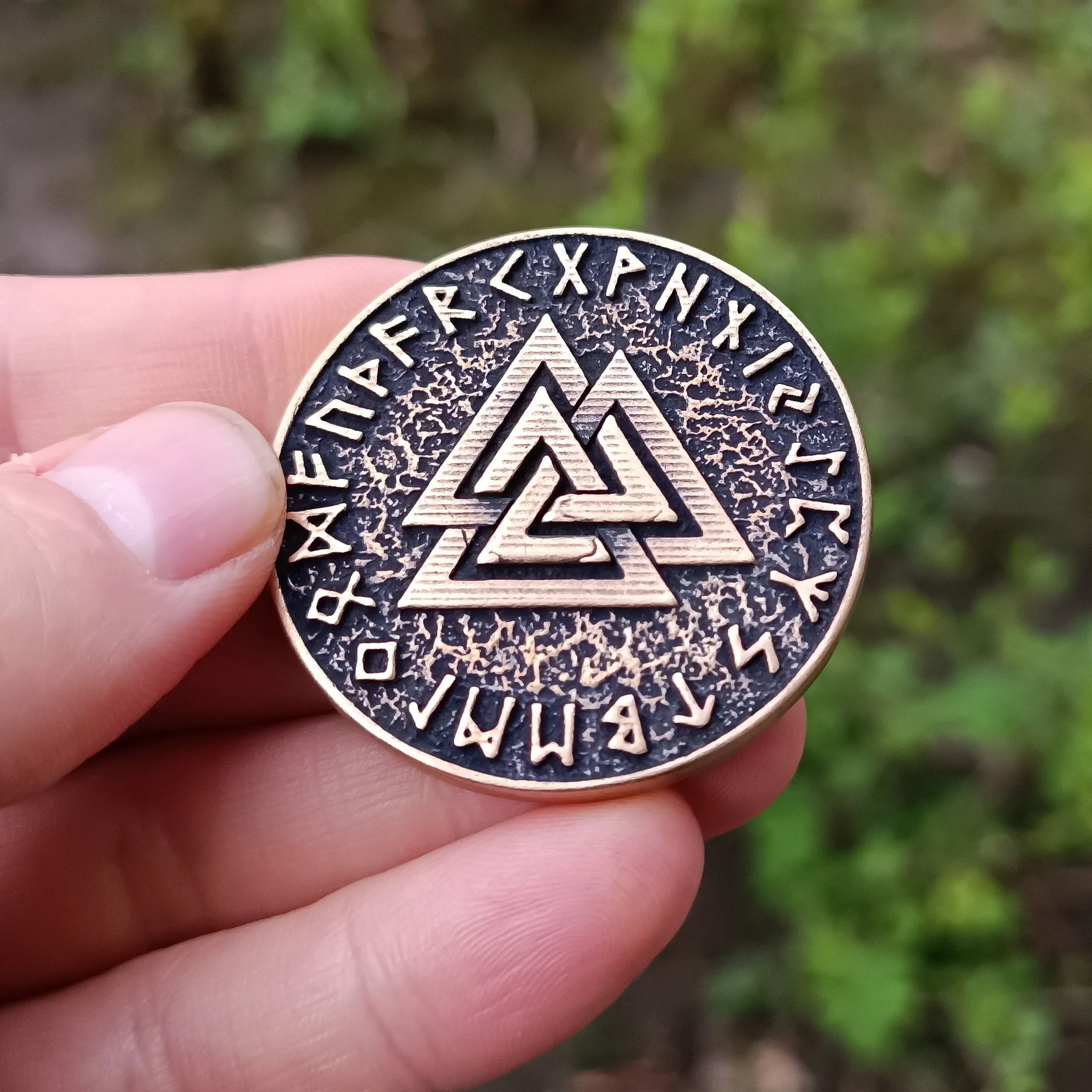 Yggdrasil tree of life coin