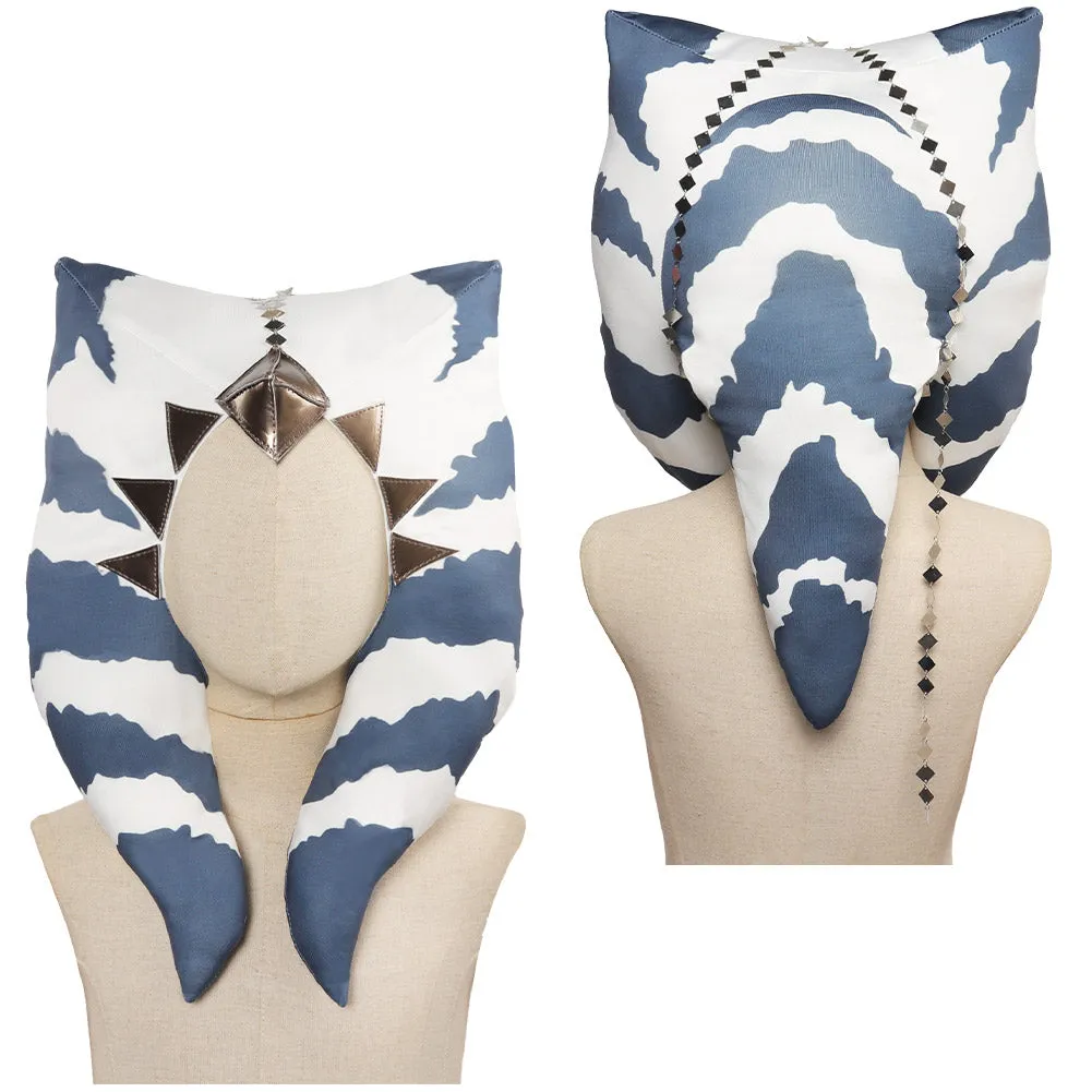 Youth Asoka Kids Headgear Cosplay Hat Cap Headgear Costume Accessories