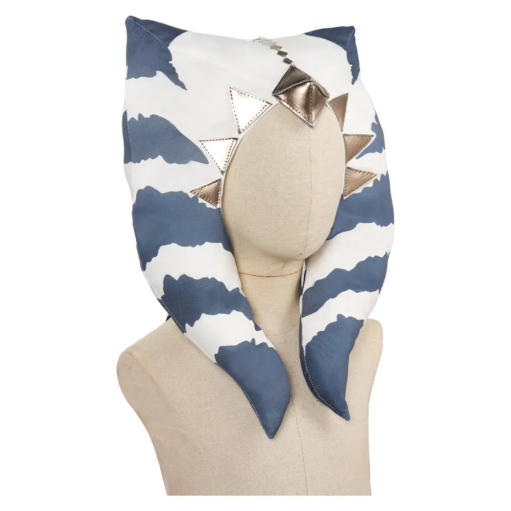 Youth Asoka Kids Headgear Cosplay Hat Cap Headgear Costume Accessories