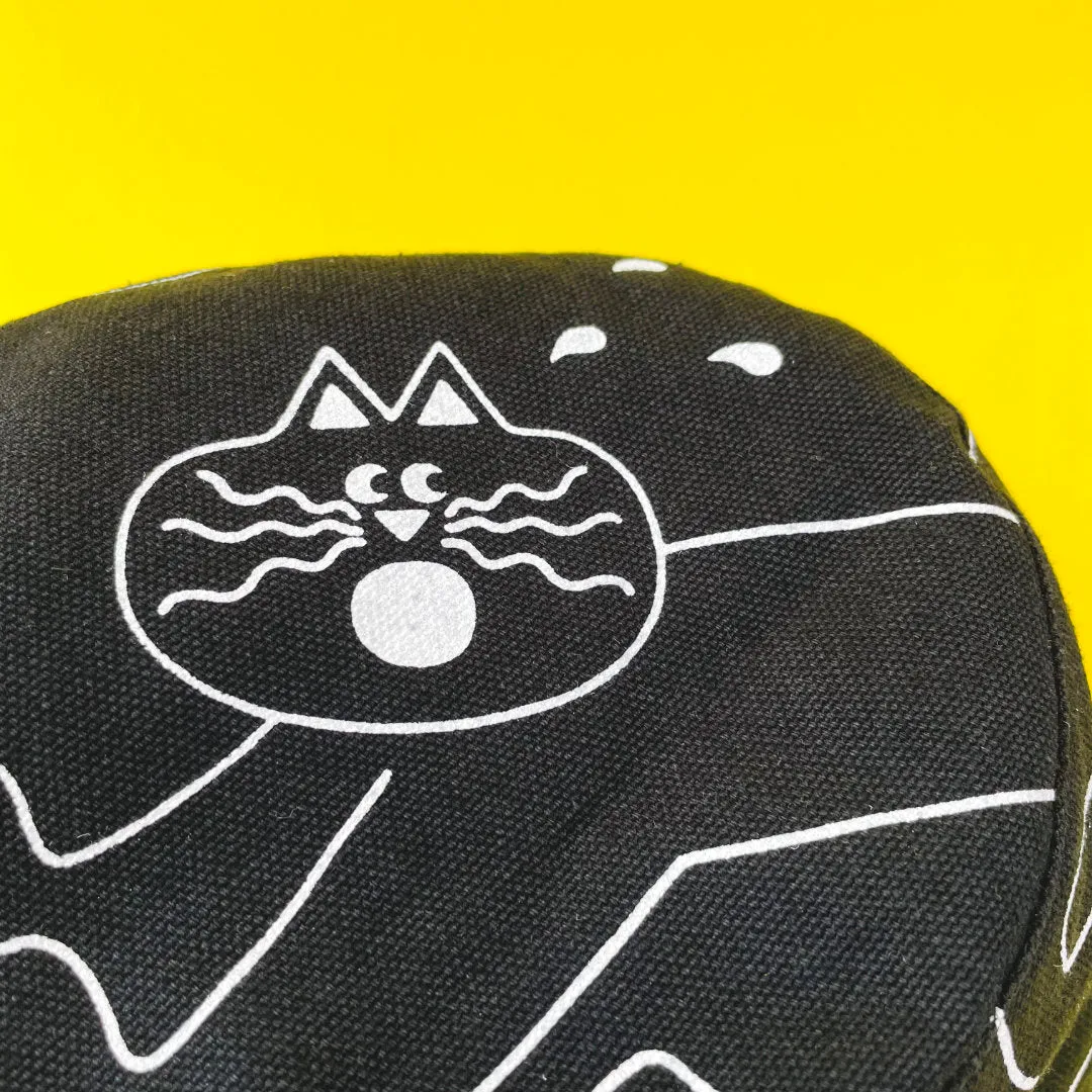 YUK FUN Black Dora Bucket Hat