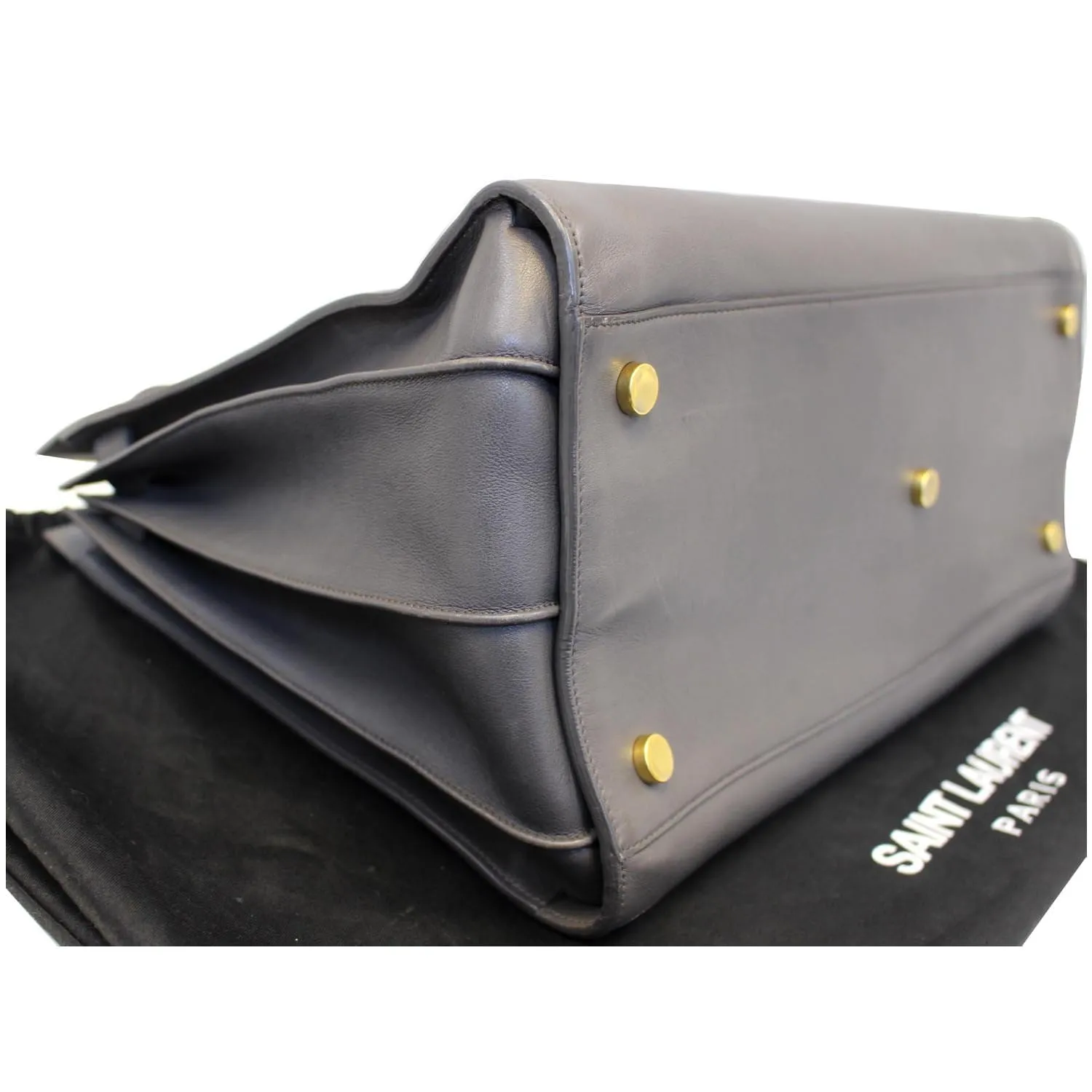 YVES SAINT LAURENT Sac de Jour Medium Calfskin Leather Satchel Bag - 15% OFF