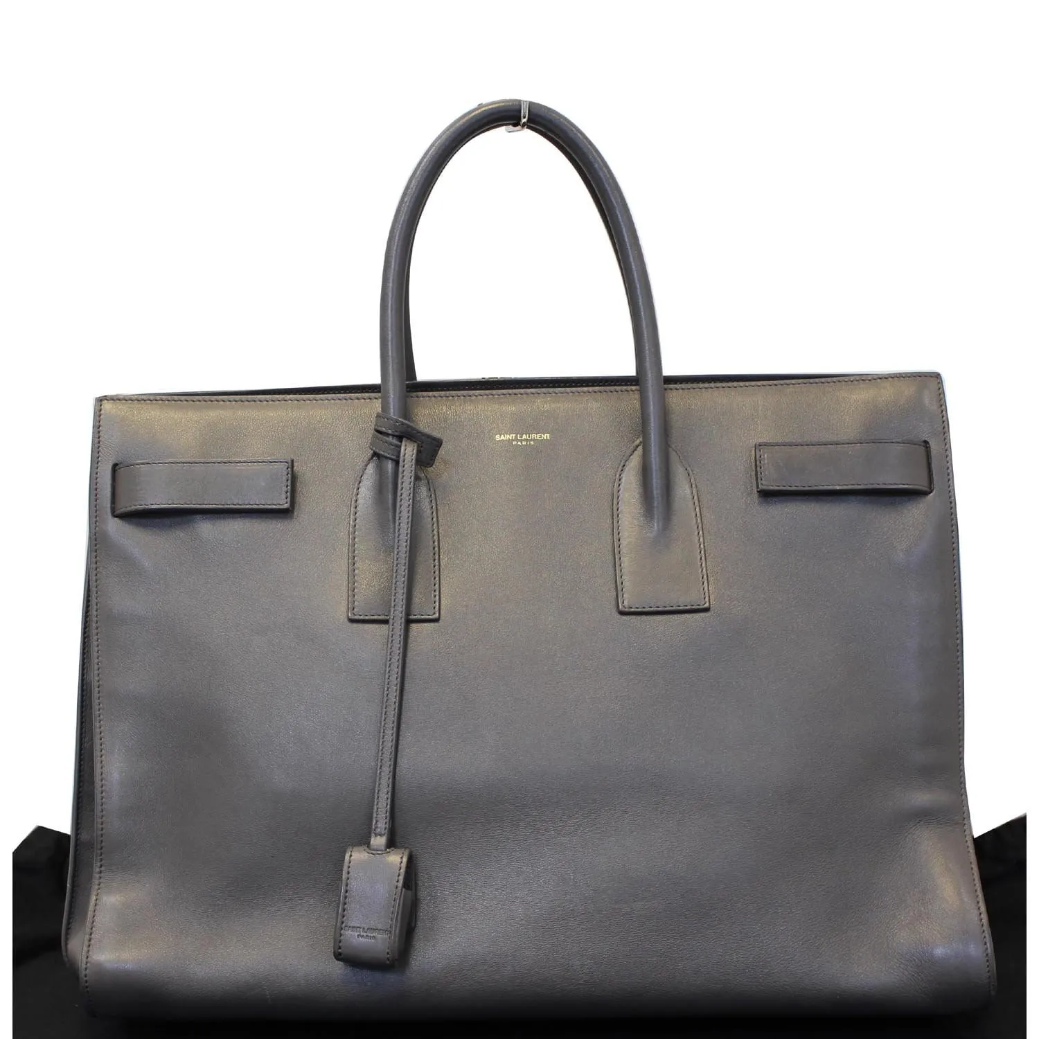 YVES SAINT LAURENT Sac de Jour Medium Calfskin Leather Satchel Bag - 15% OFF