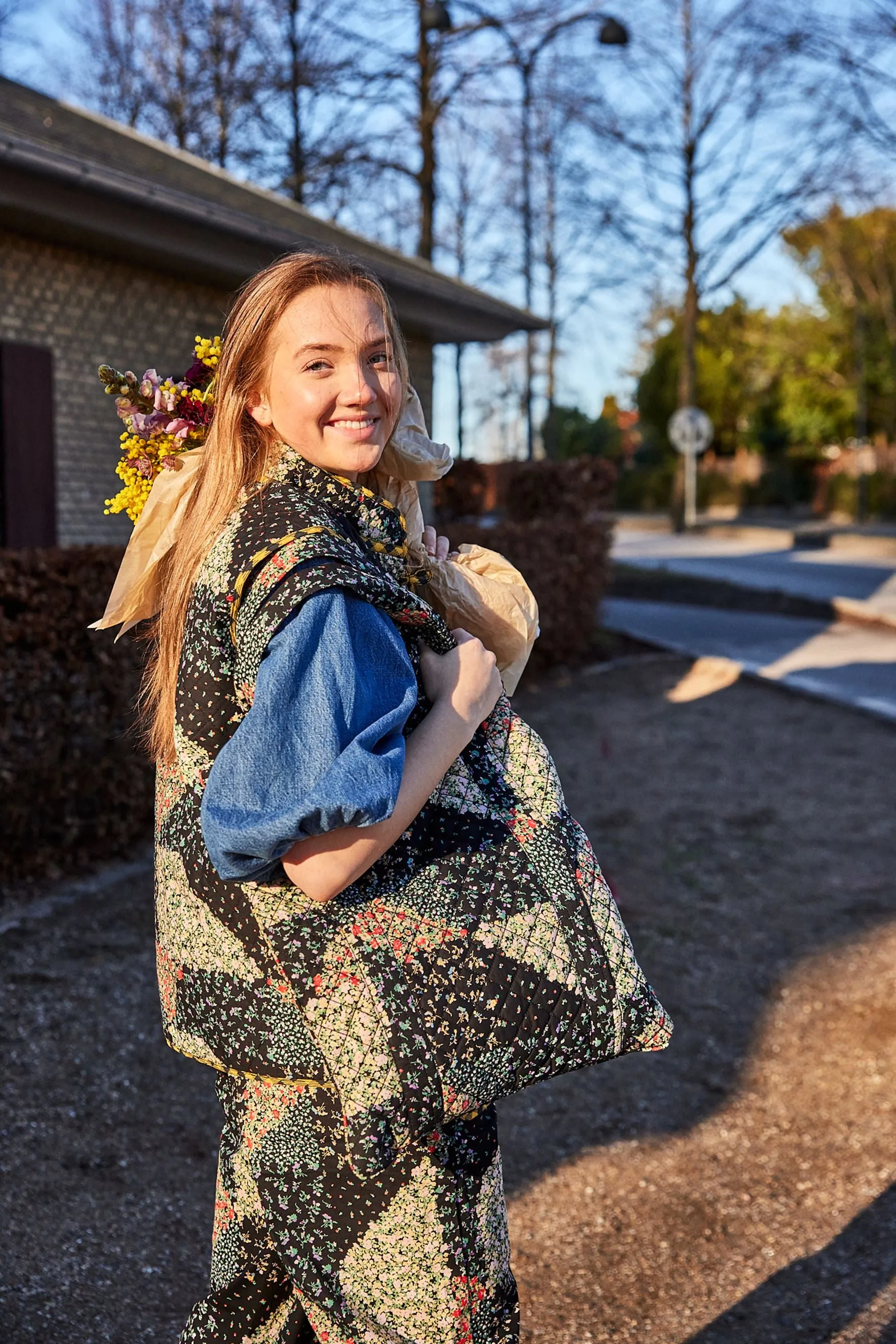 Zinnia Quilted Vest
