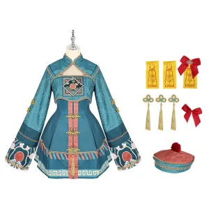 Zombie Lolita Women Dress Outfits Cosplay Costume Halloween Carnival Suit