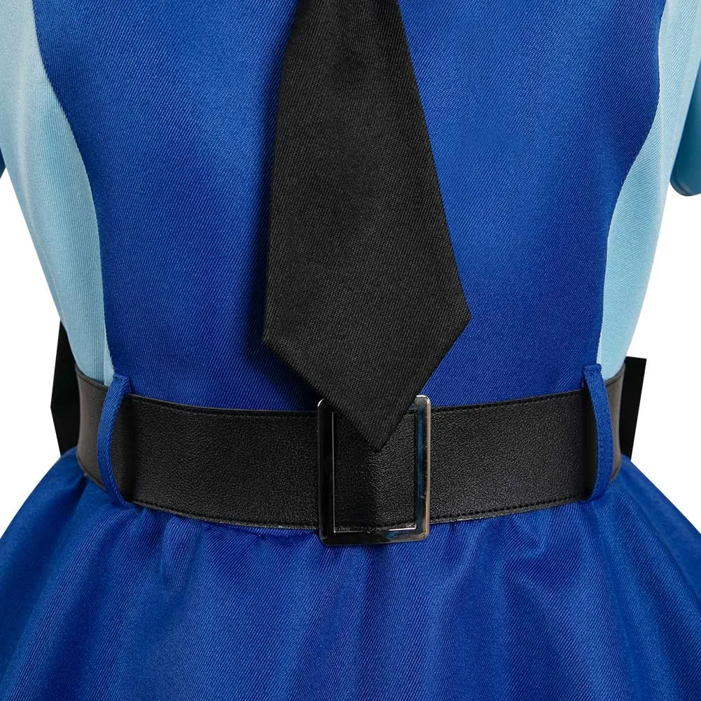 Zootopia Judy Hopps Original Blue Dress Cosplay Costume Outfits Halloween Carnival Suit