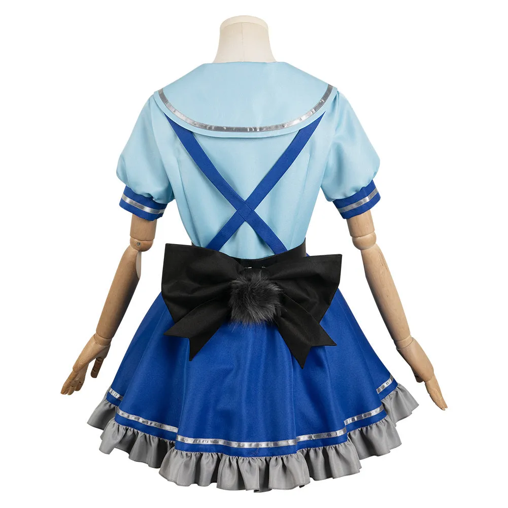 Zootopia Judy Hopps Original Blue Dress Cosplay Costume Outfits Halloween Carnival Suit